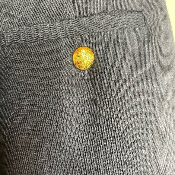 NWT Lauren Ralph Lauren Navy Slacks. - Picture 3 of 7